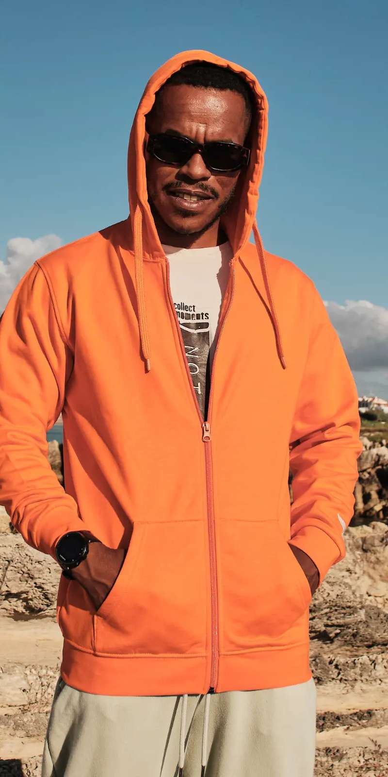 hoodie com fecho